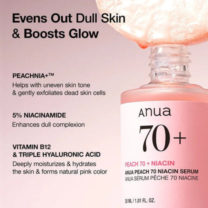 Anua Peach 77 Niacinamide Essence - Heavenskin