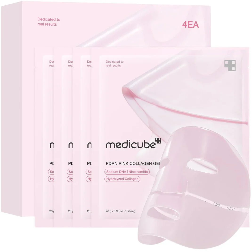 Medicube PDRN Pink Collagen deep Mask (4 Pack) - Heavenskin
