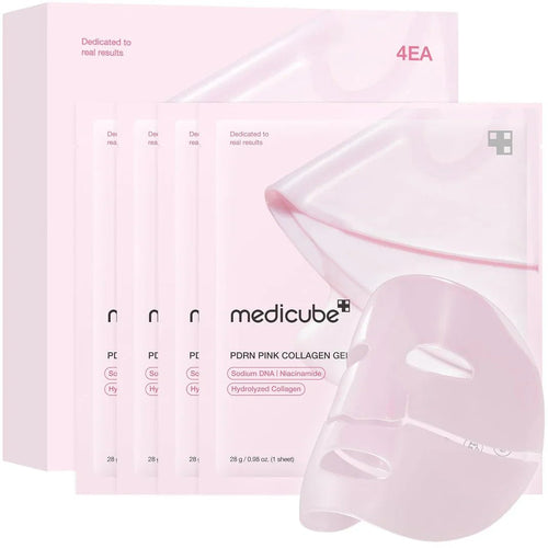 Medicube PDRN Pink Collagen deep Mask (4 Pack) - Heavenskin
