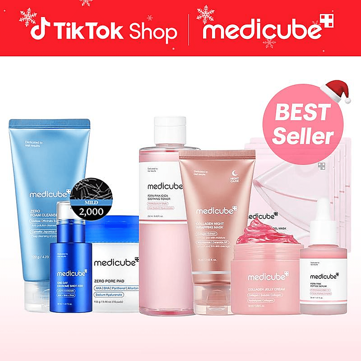 Medicube Ultimate Skincare Bundle (8 - Piece Set) - Heavenskin